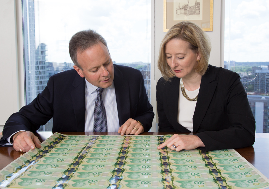 Bank of Canada Governor Poloz and SDG Wilkins, business optimism